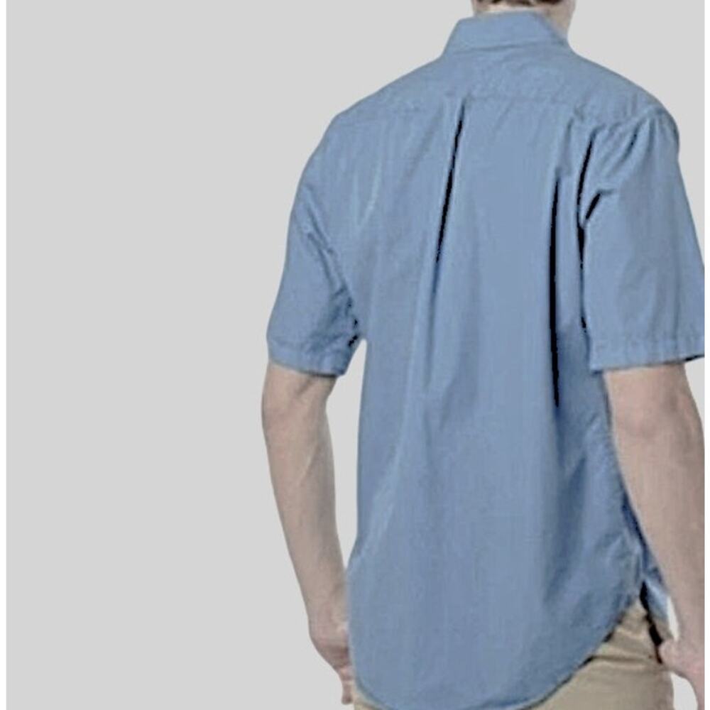 Peter Millar Seaside Washed Solid Sport Shirt Sil… - image 2